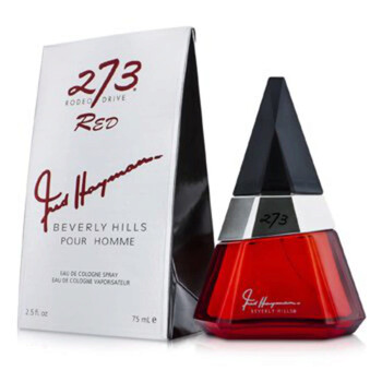 273 Red Pour Homme  Fred Hayman Edc Spray 2.5 oz 75 ml m