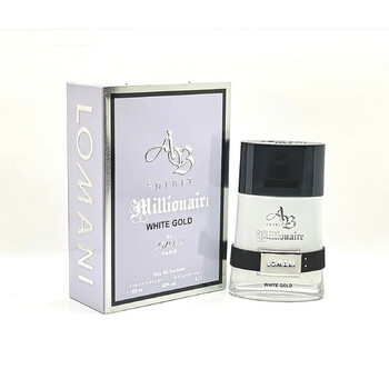 Ab Spirit Millionaire White Gold  Lomani EDP Spray 3.3 oz 100 ml M