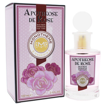 Apotheose De Rose by Monotheme for Women  3.4 oz EDT Spray