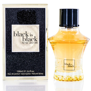 Black Is Black  Nu Parfums EDP Spray 3.4 oz 100 ml w