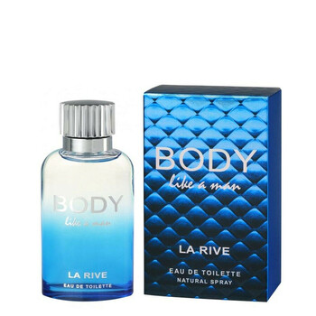 Body Like A Man  La Rive EDT Spray 3.0 oz 90 ml m