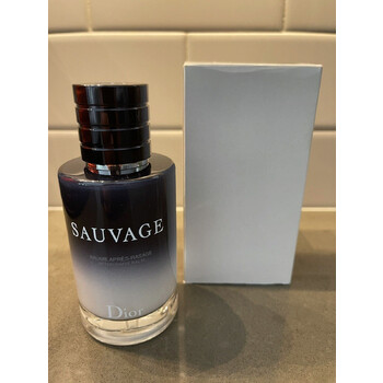 Christian Dior Sauvage Aftershave 3.4 oz Tester