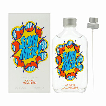 Ck One Summer  Calvin Klein EDT Pour  Spray 2019 Edition 3.4 oz u