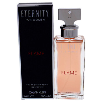 Eternity Flame  Calvin Klein EDP Spray 3.4 oz 100 ml w