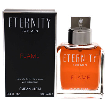 Eternity Flame  Calvin Klein EDT Spray 3.4 oz 100 ml m