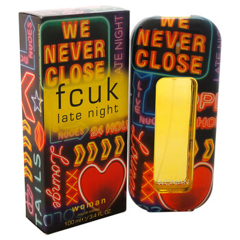Fcuk Late Night by French Connection UK for Women  3.4 oz EDT Spray