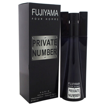 Fujiyama Private Number by Succes De Paris for Men  3.3 oz EDT Spray