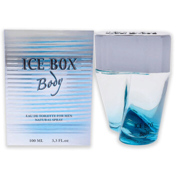 Ice Box Body by New Brand for Men  3.3 oz EDT Spray