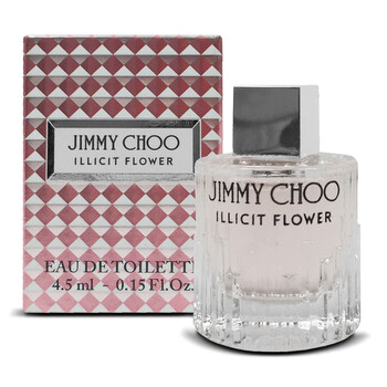 Illicit Flower  Jimmy Choo EDT Splash Mini 0.15 oz 4.5 ml w
