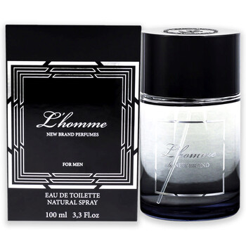 L Homme by New Brand for Men  3.3 oz EDT Spray