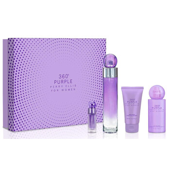 360 Degrees Purple for Women Gift Set