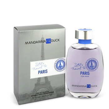 Lets Travel To Paris  Mandarina Duck EDT Spray 3.4 oz 100 ml M