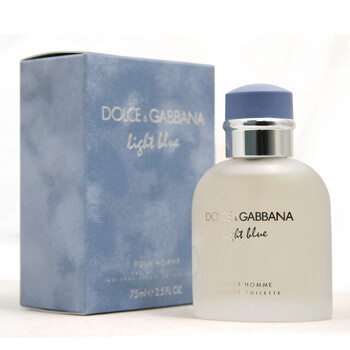 Light Blue Pour Homme  Dolce  Gabbana EDT Spray 2.5 Oz M