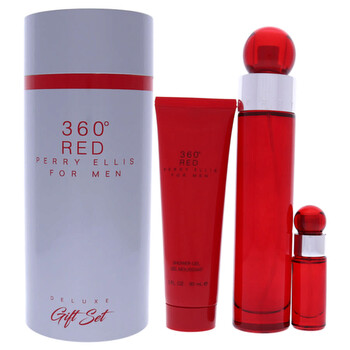 360 Degrees Red for Men Gift Set