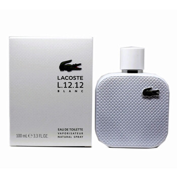 Eau de Lacoste L.12.12. White EDT Spray 3.4 oz