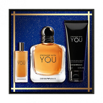 Mens Emporio Armani Stronger With You Gift Set