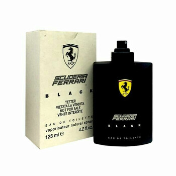 Mens Scuderia Ferrari Black EDT Spray 4.2 oz Tester