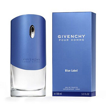 P  H Blue Label  Givenchy EDT Spray 3.3 oz 100 ml m