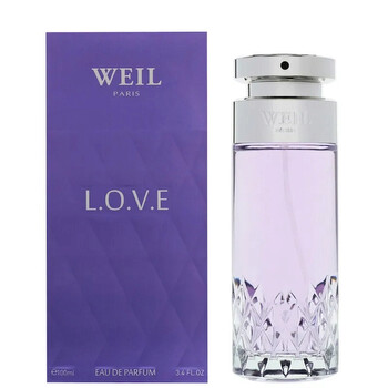 Parfums Weil L.O.V.E EDP Spray 3.4 oz