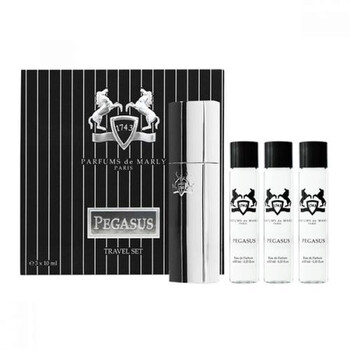 Pegasus 4 Pcs Set For Men Case  3 x 0.33 oz Eau De Parfum