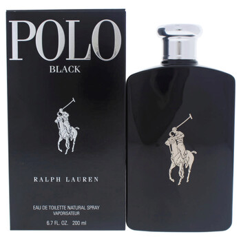 Polo Black  Ralph Lauren EDT Spray 6.7 oz m