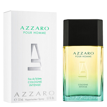 Pour Homme Cologne Intense  Azzaro EDC Spray 1.7 oz 50 ml M