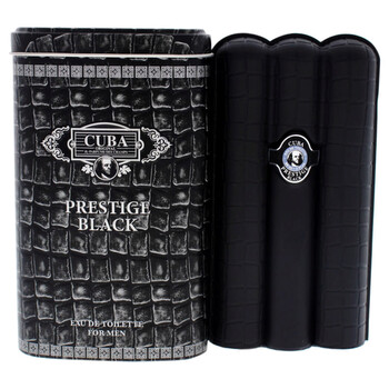 Prestige Black by Cuba for Men  3 oz EDT Spray