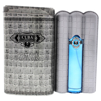 Prestige Platinum by Cuba for Men  3 oz EDT Spray