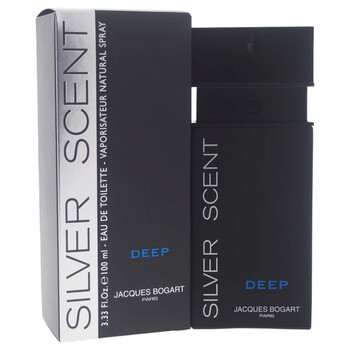 Silver Scent Deep by Jacques Bogart for Men  3.4 oz EDT Spray