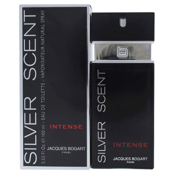 Silver Scent Intense by Jacques Bogart for Men  3.33 oz EDT Spray