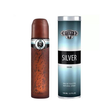 Silver by Cuba for Men  3.3 oz EDT Spray