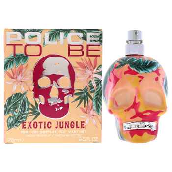 To Be Exotic Jungle by Police for Women  2.5 oz EDP Spray