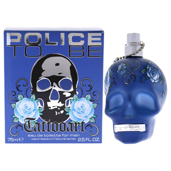 To Be Tattooart by Police for Men  2.5 oz EDT Spray