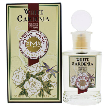 White Gardenia by Monotheme for Women  3.4 oz EDT Spray