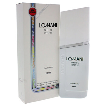 White Intense by Lomani for Men  3.3 oz EDT Spray