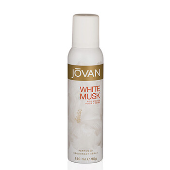 White Musk by Jovan Deodorant Spray 5.0 oz 150 ml w