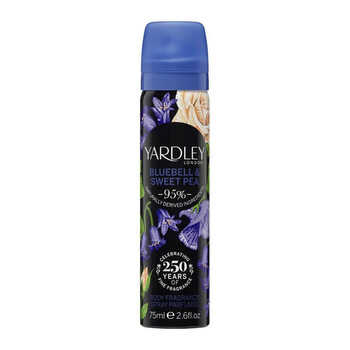 Yardley London Bluebell  Sweetpea Body Spray 2.5 oz