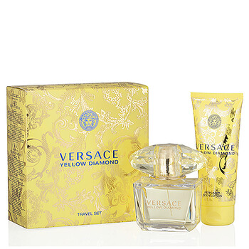 Yellow Diamond  Versace Travel Set w