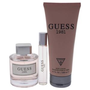 1981 by Guess for Women  3 Pc Gift Set 3.4oz EDT Spray 0.5oz EDT Spray 6.7oz Body Lotion