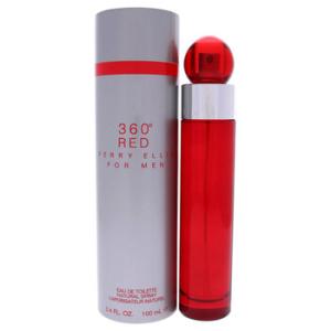 360 Red For Men by Perry Ellis EDT Spray 3.3 oz m