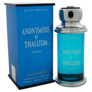 Anonymous By Thallium by Yves De Sistelle for Men  3.3 oz EDT Spray Limited Edition