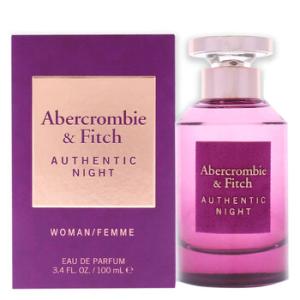 Authentic Night by Abercrombie and Fitch for Women  3.4 oz EDP Spray