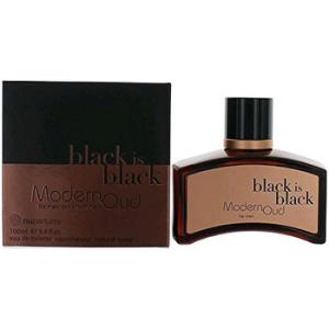 Black Is Black Modern Oud  Nu Parfums EDT Spray 3.4 oz 100 ml M