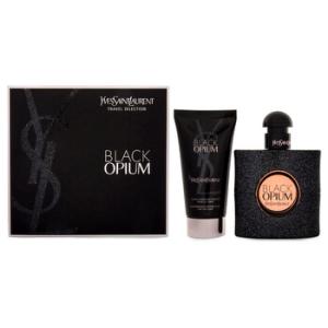 Black Opium Eau De Perfume 1.7 oz 50 ml Spray and Body Lotion Set