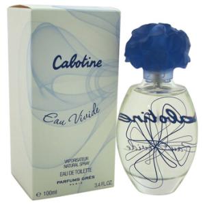 Cabotine Eau Vivide by Parfums Gres for Women  3.4 oz EDT Spray