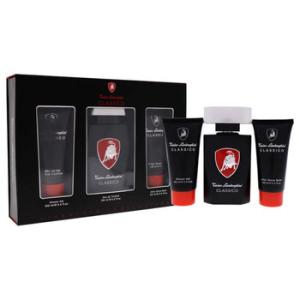 Classico by Tonino Lamborghini for Men  3 Pc Gift Set 4.2oz EDT Spray 3.4oz Shower Gel 3.4oz After Shave Balm