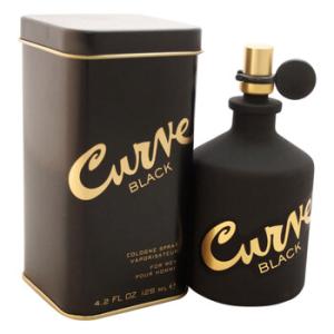 Curve Black Men  Liz Claiborne Cologne Spray 4.2 oz 125 ml m