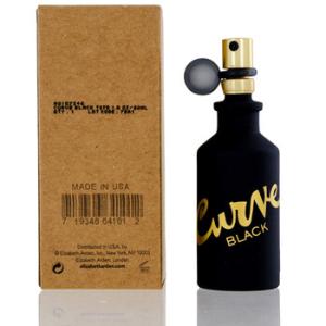 Curve Black Men  Liz Claiborne Cologne Spray Tester 1.0 oz 30 ml M