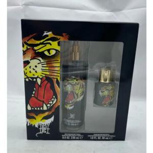 Ed Hardy Tiger Ink  Christian Audigier 2 Pc Gift Set U
