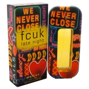 Fcuk Late Night by French Connection UK for Women  3.4 oz EDT Spray